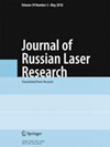 JOURNAL OF RUSSIAN LASER RESEARCH封面